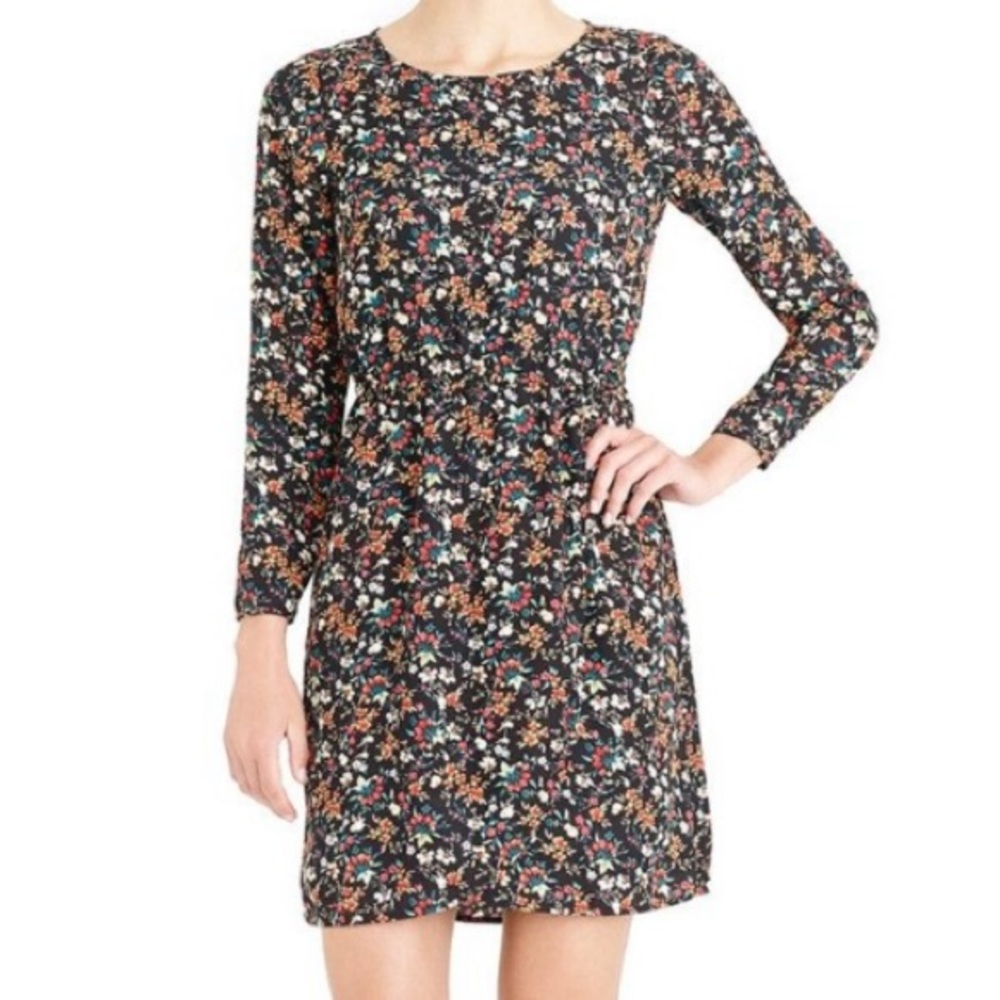J. Crew Mercantile Long Sleeve Floral Dress | EUC